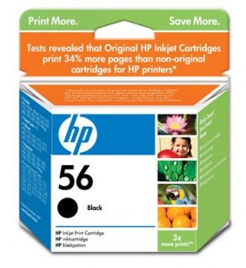 Струйный картридж HP DJ 5550/PS 7x50 Black (C6656AE) №56