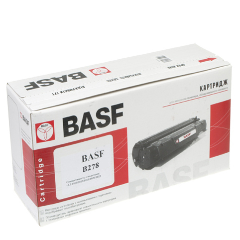Картридж тонерный BASF для HP LJ P1566/1606/M1536, Canon 728 аналог CE278A